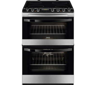 ZANUSSI  ZCV68330XA Electric Ceramic Cooker - Stainless Steel